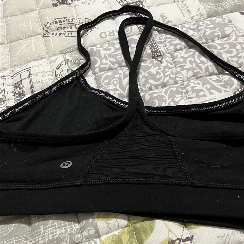 lululemon athletica Classic Black Sports Bra